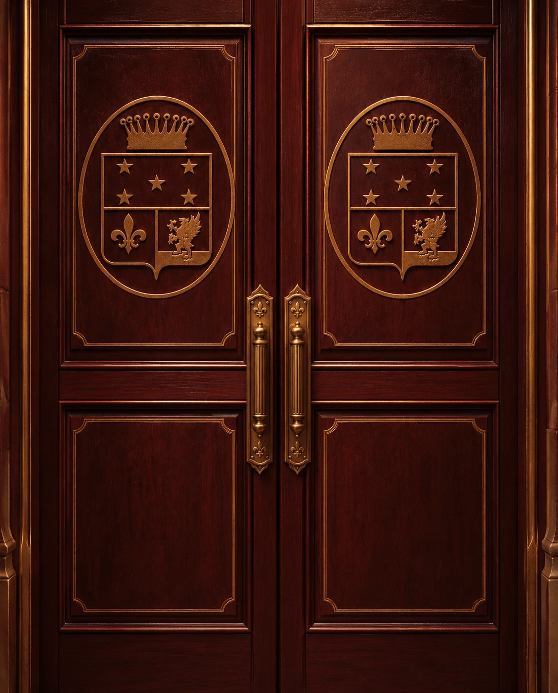 The library's doors