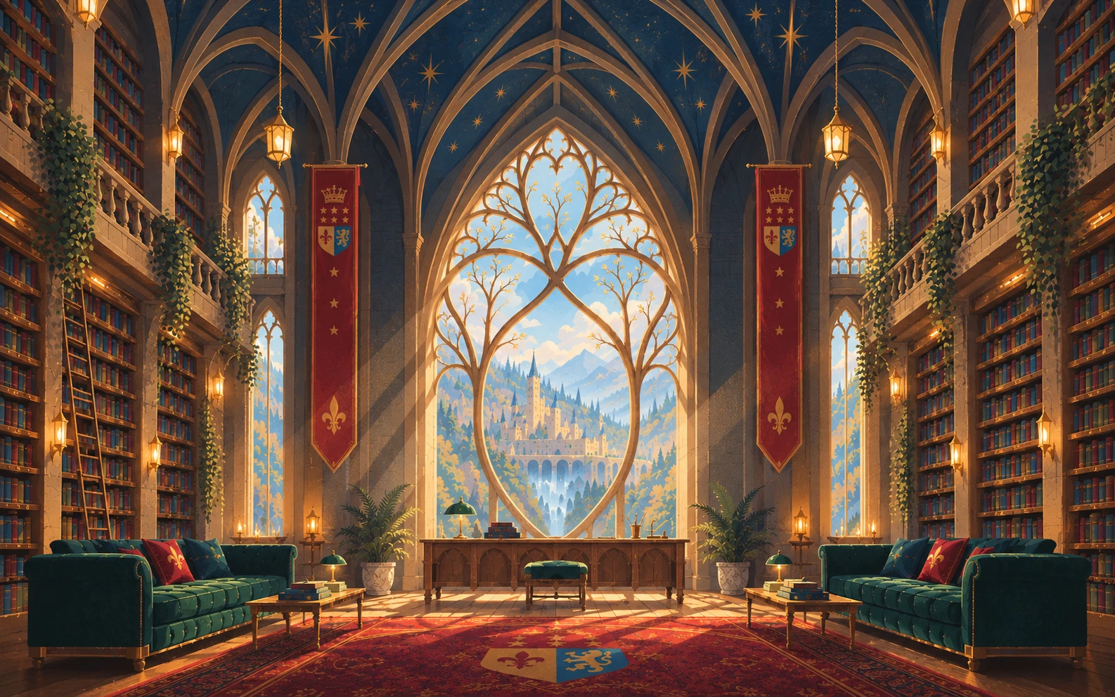 The library